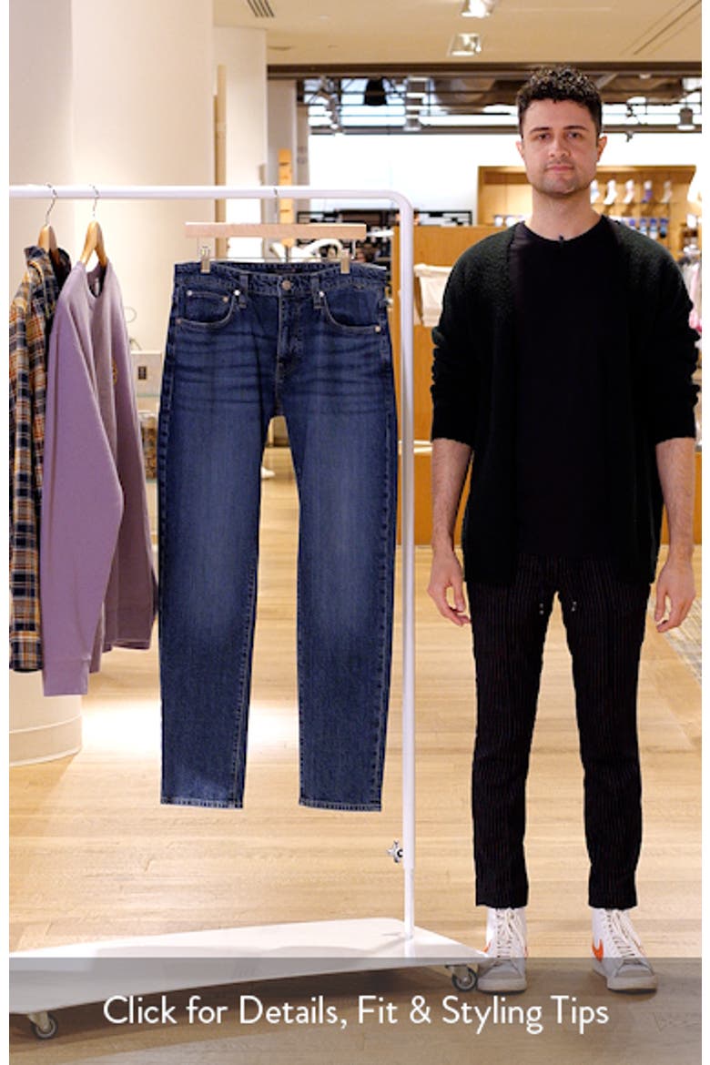 Marcus Slim Straight Leg Jeans video