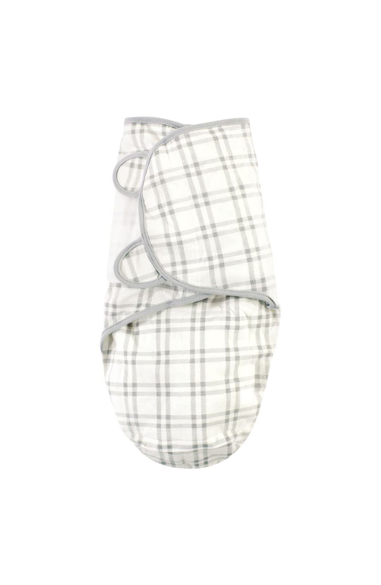 Hudson Baby Cotton Swaddle-Wrap, Alternate, color, Forest Animals