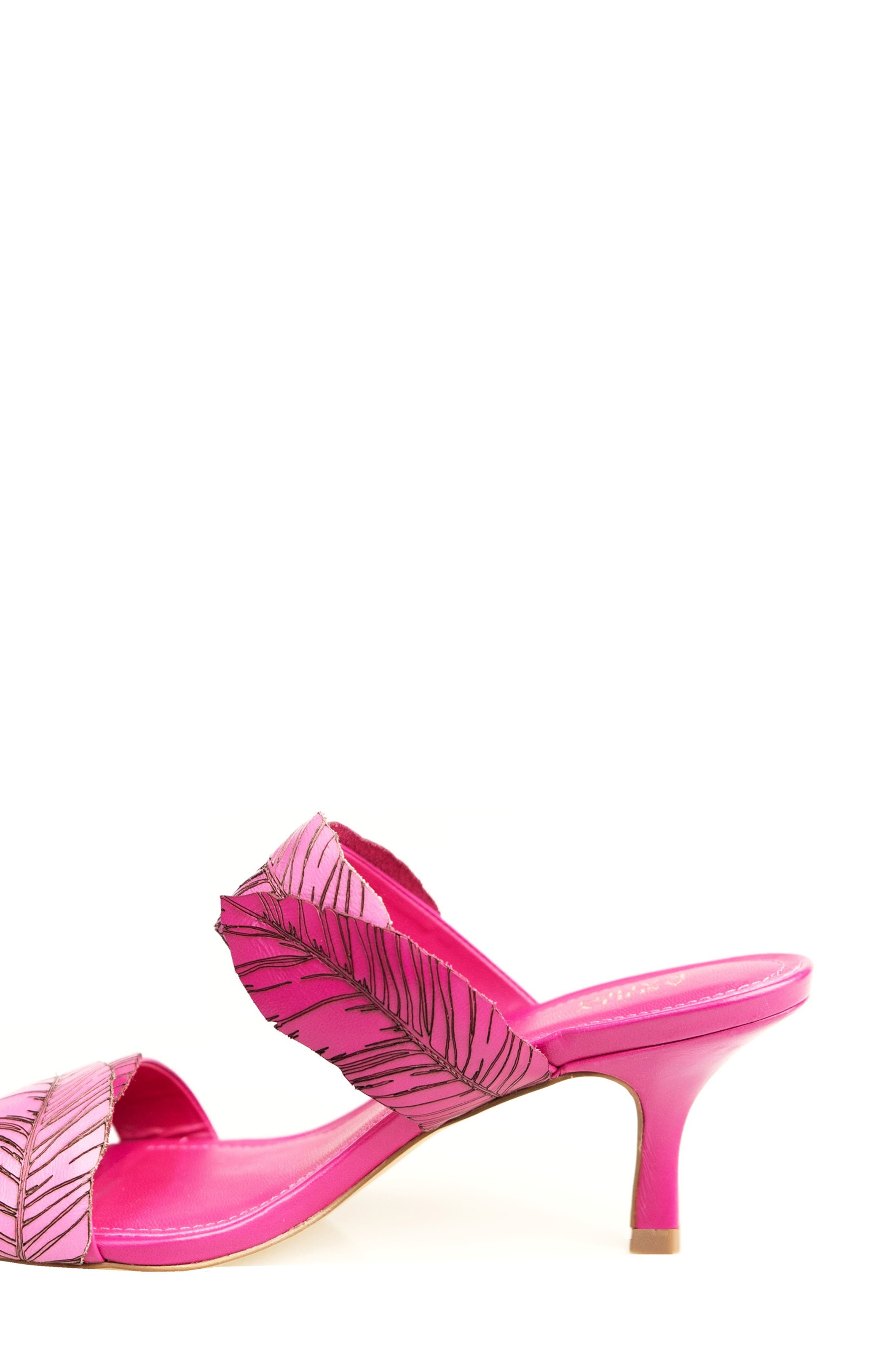 Lina Slide Sandal, Alternate, color, FUCHSIA