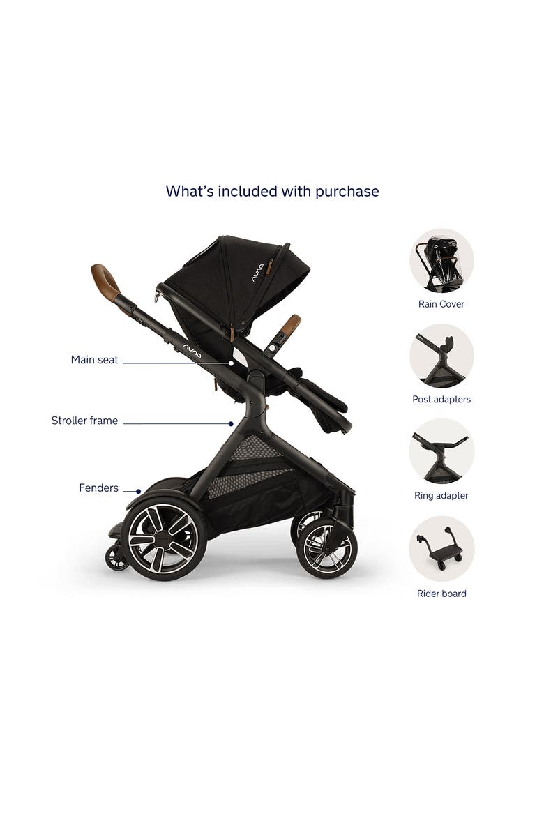 DEMI™ Next Stroller & Rider Board, Alternate, color, GRANITE