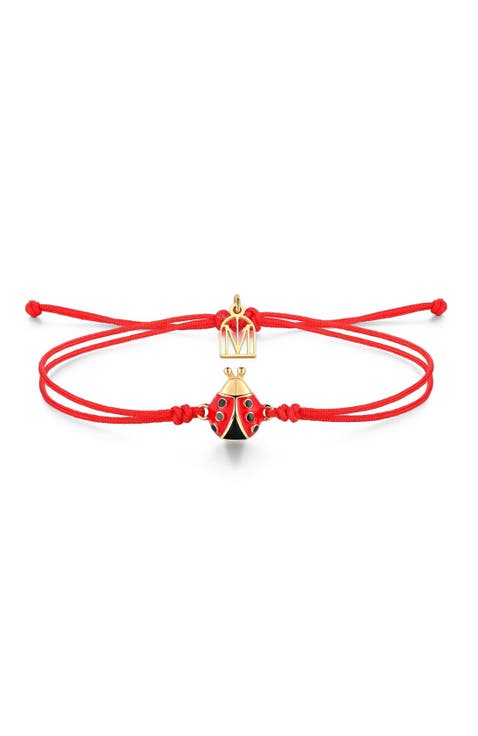 Ladybug - Thread of Blessings bracelet