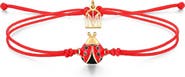 Mantra Ladybug - Thread of Blessings bracelet
