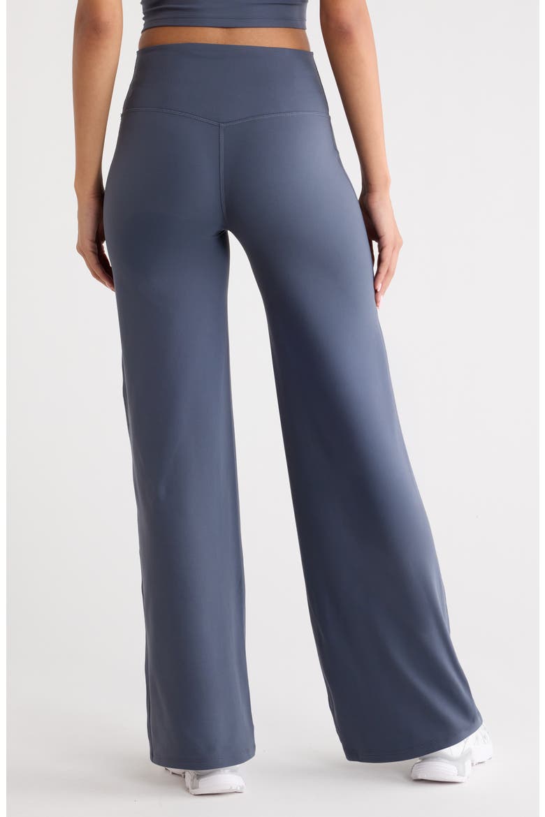 Zen High Waist Wide Leg Pants, Alternate, color, NAVY ARMADA