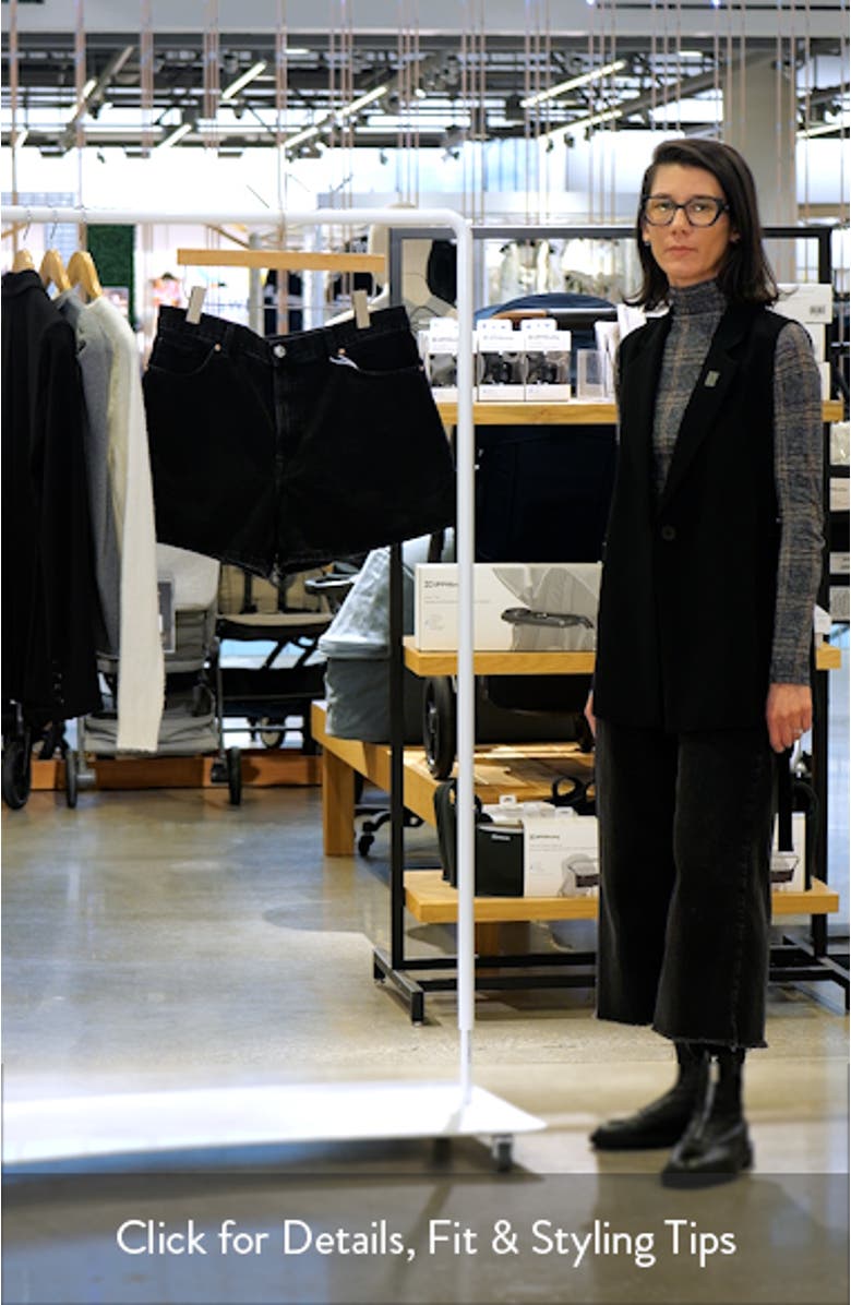 High Waist Jean Shorts, sales video thumbnail