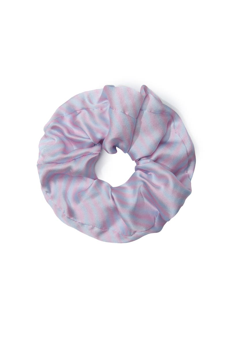 x Mimi Tao Trans Joy Silk Scrunchie, Main, color, Trans Joy Silk Scrunchie