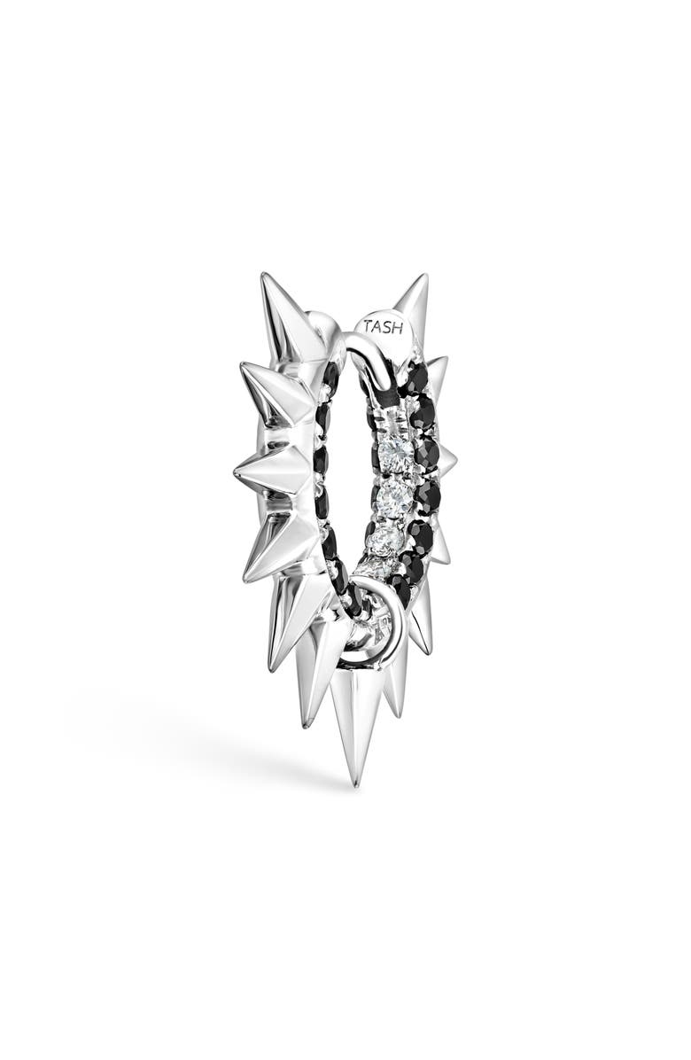 MARIA TASH Pavé Diamond Spike Clicker Earring, Main, color,