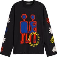 Desigual Graphic Long Sleeve T-Shirt