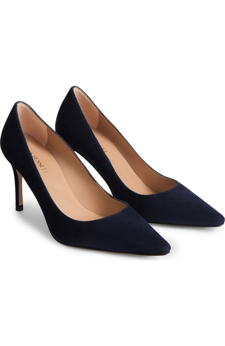 LK Bennett Floret New Signature Court Pump, Main, color, Navy