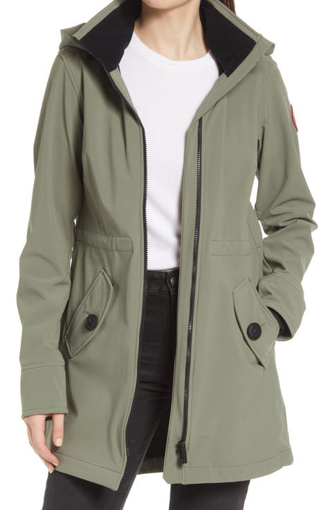 Avery Water Resistant Hooded Softshell Jacket