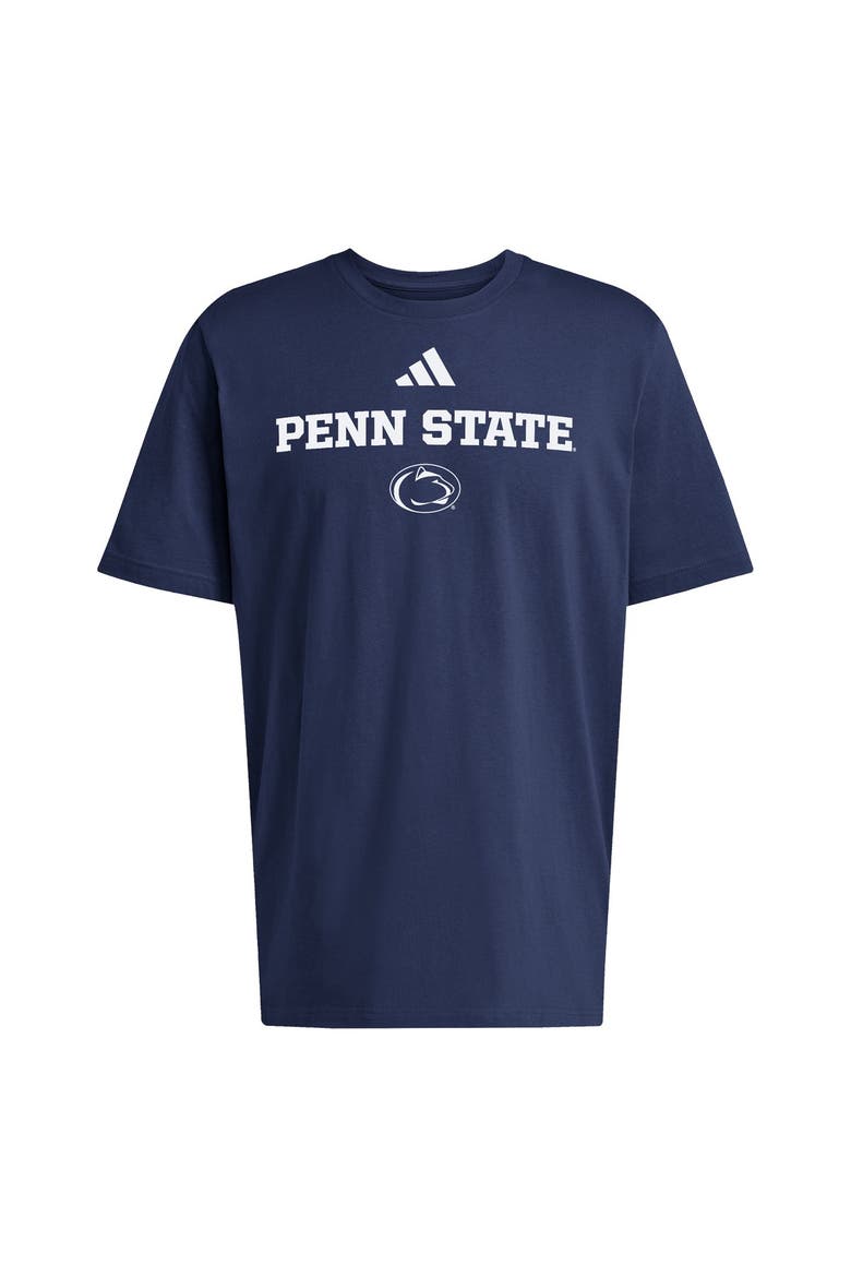 Men's adidas Navy Penn State Nittany Lions Wordmark Cotton T-Shirt, Alternate, color, Navy
