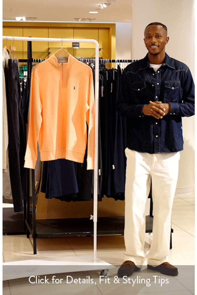 Jersey Quarter Zip Pullover video