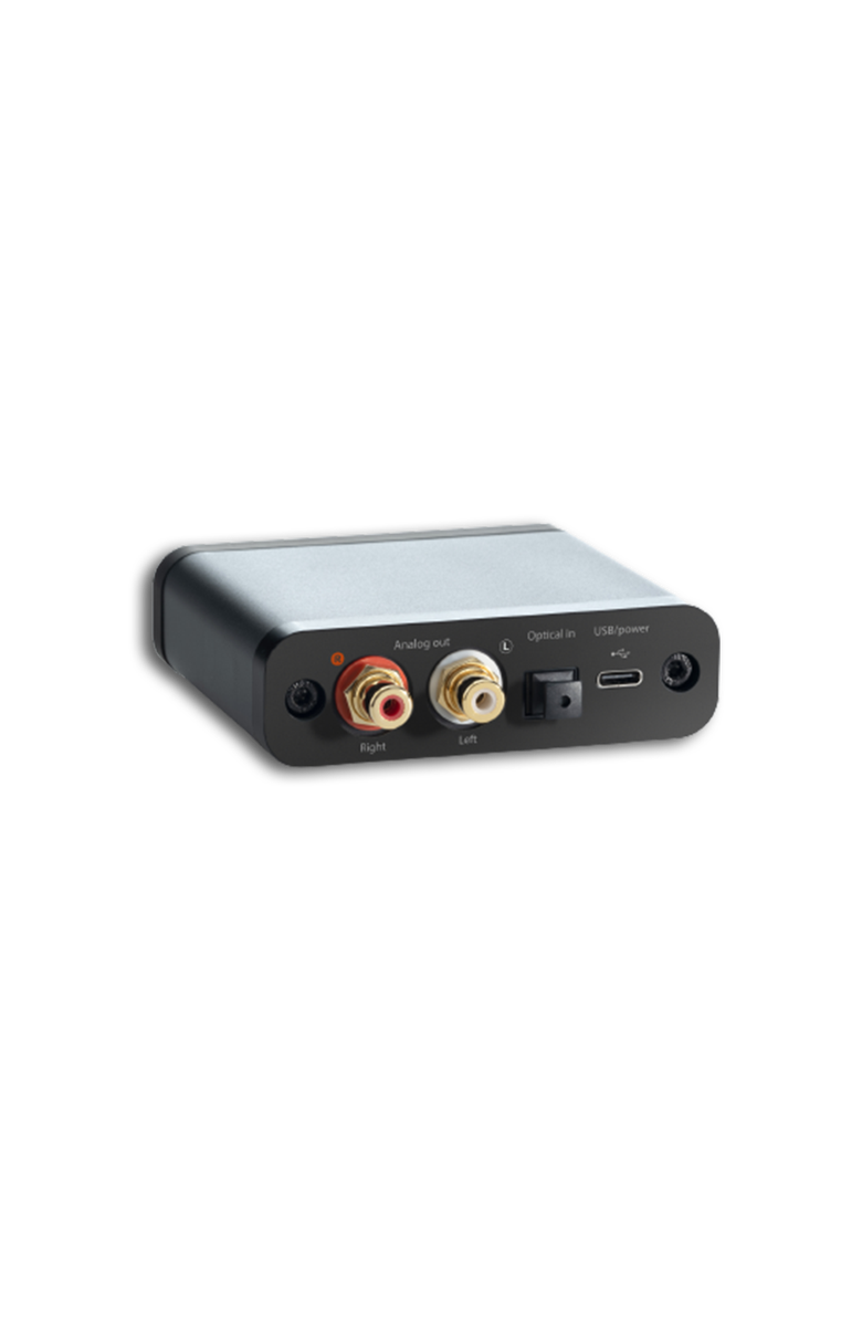 Audioengine D1 32-bit Desktop DAC and Headphone Amp, Preamp, Laptop, Amplifier, Gamers and Musicians, Alternate, color, Dark Grey