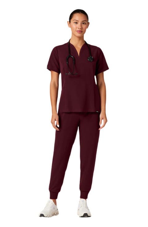 Calix Women's 2-Pocket Tailored V-Neck Scrub Top