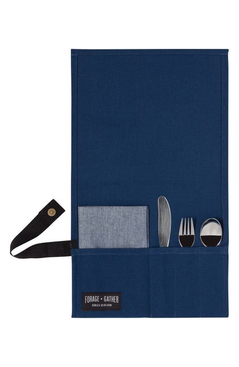 On-the-Go Roll-Up Cutlery Set