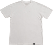 Dapper Boi White Essential Drop Shoulder Tee