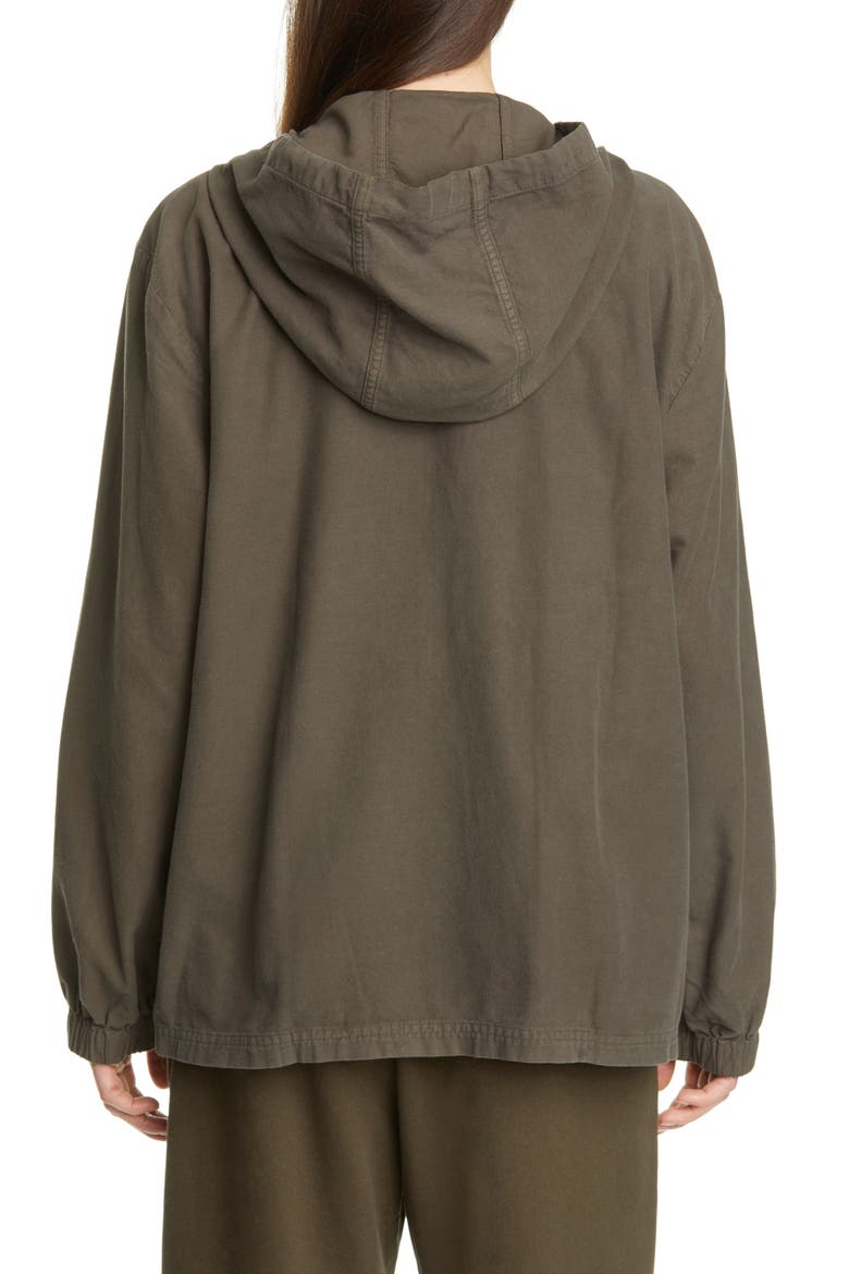 Organic Cotton Hooded Zip Jacket (Nordstrom Exclusive), Alternate, color, SURPLUS