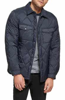 Calvin Klein Water Resistant Quilted Shirt Jacket