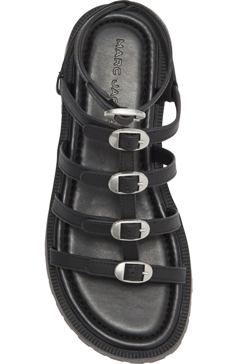 Marc Jacobs The Kiki Gladiator Sandal, Alternate, color, Black