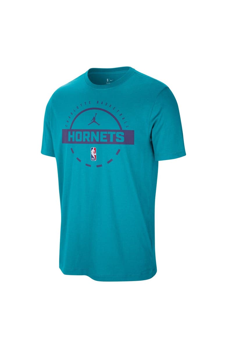 Nike Men's Nike Teal Charlotte Hornets Authentic Practice T-Shirt, Alternate, color, Teal