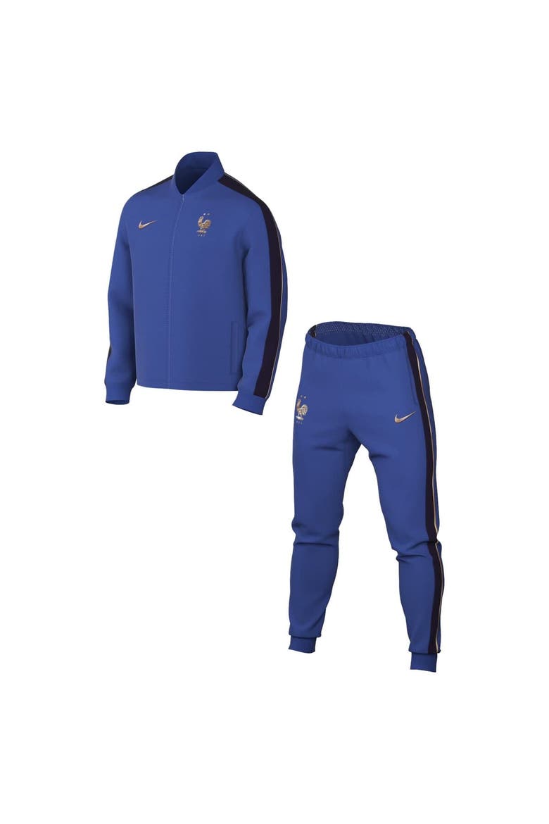 Men's Nike Royal France National Team 2026 Strike Dri-FIT Tracksuit, Main, color, Royal