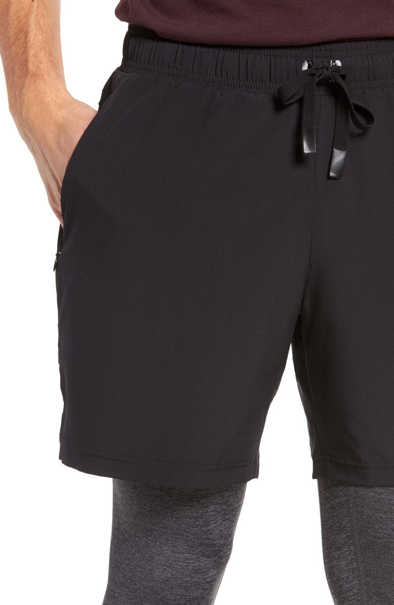 Alo Stability 2-in-1 Athletic Tights, Alternate, color,