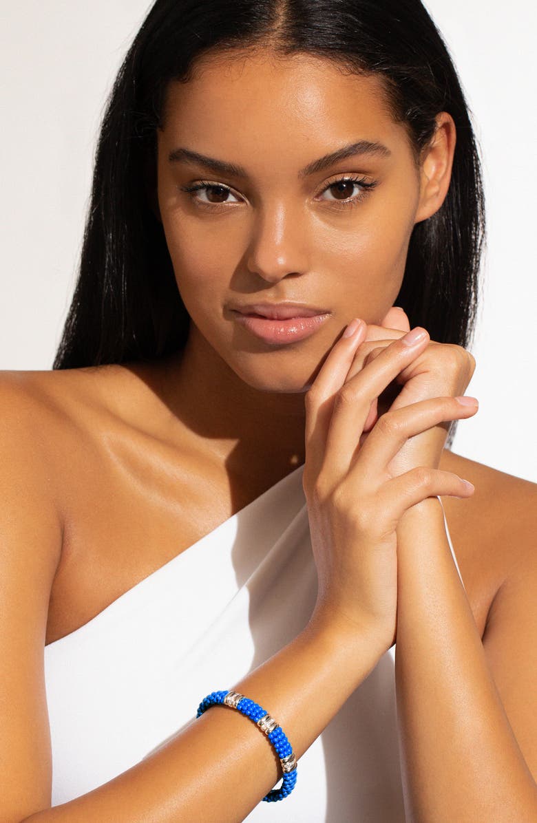 LAGOS Blue Caviar Rope Bracelet, Alternate, color, Ultramarine
