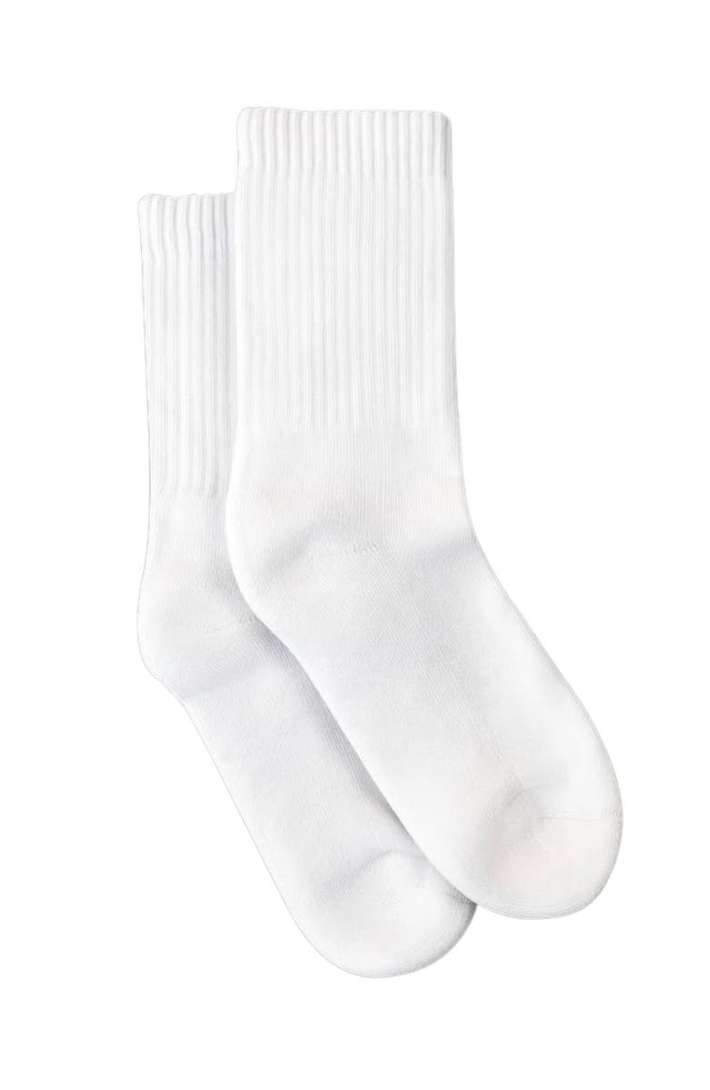 Proclaim Luxe Organic Pima Cotton Socks, Main, color, 