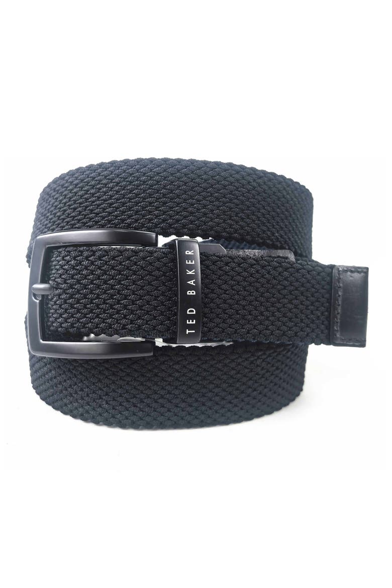 Reversible Web Stretch Belt, Alternate, color, NAVY/ BLACK