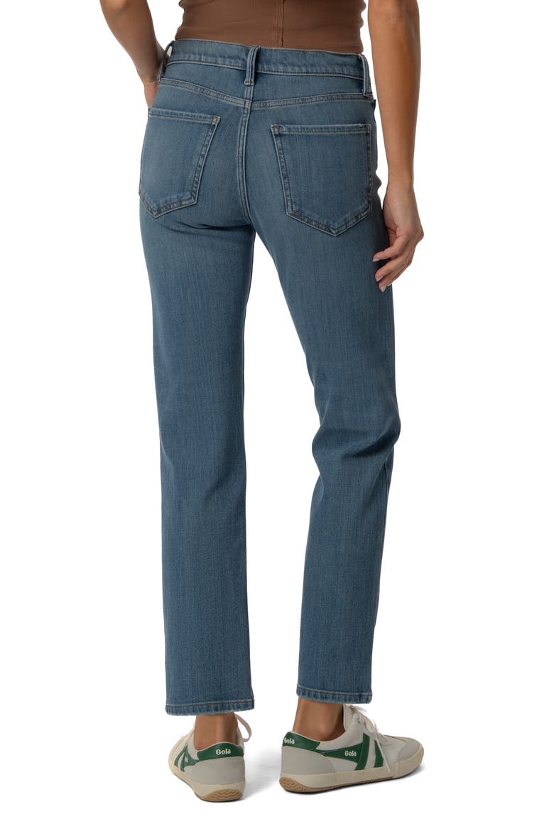 Kit High Waist Ankle Baggy Straight Leg Jeans, Alternate, color, THRIVE