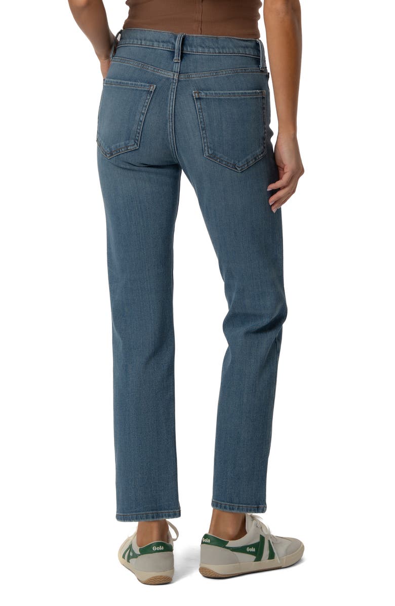 KUT from the Kloth Kit High Waist Ankle Baggy Straight Leg Jeans, Alternate, color, Thrive