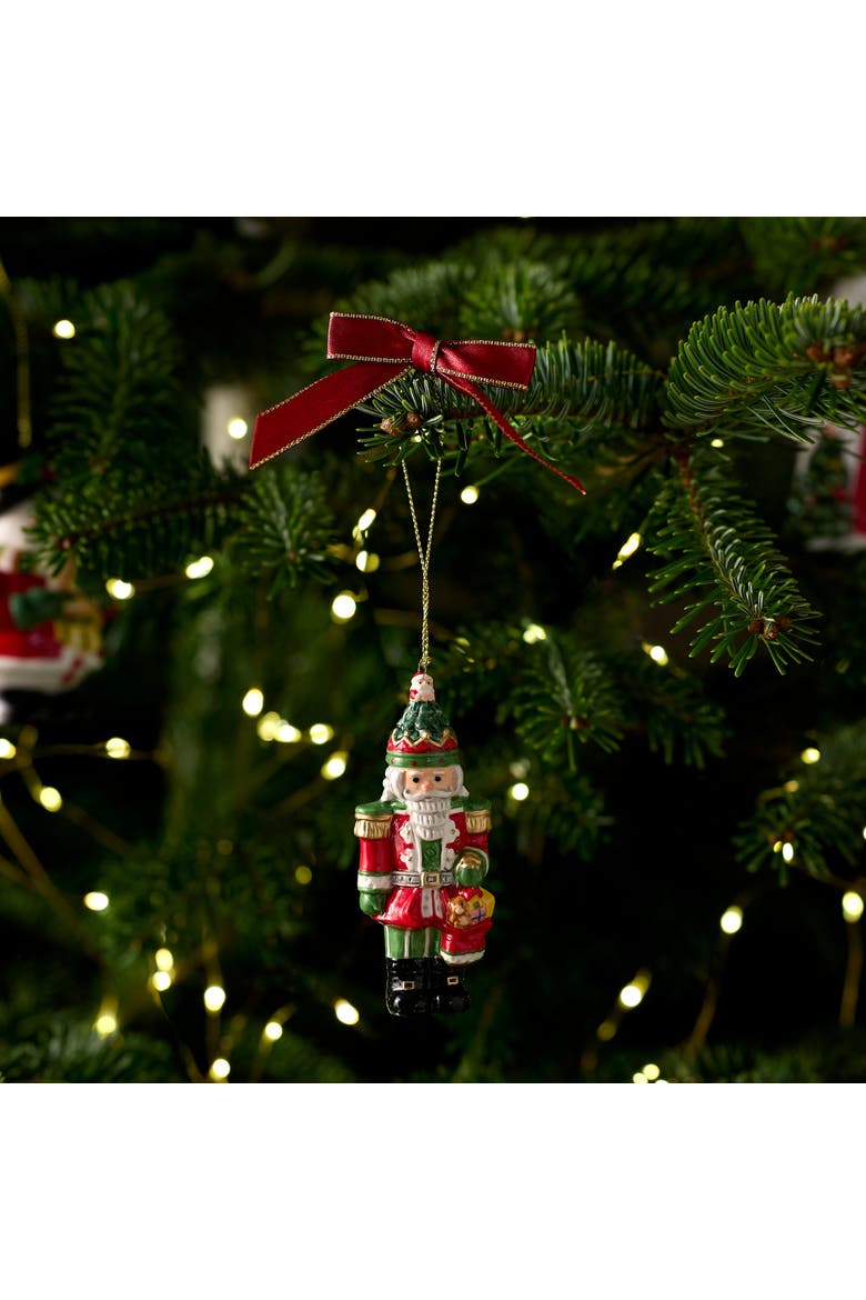 Christmas Tree Nutcracker With Tree Hat Ornament, Alternate, color, Multi