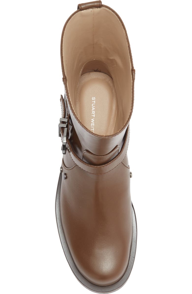 Stuart Weitzman Maverick Bootie, Alternate, color, Espresso
