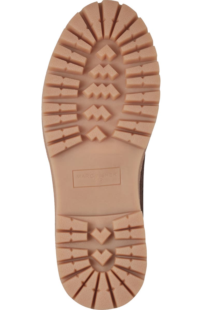 Marc Fisher LTD Nerida Platorm Derby, Alternate, color, Dark Brown Suede