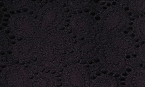 Mango Zlata Eyelet Babydoll Camisole In Black