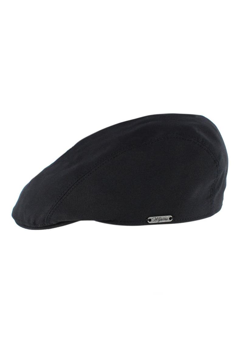 Wigens Men's Water Resistent Ivy Modern Cap, Alternate, color, Black