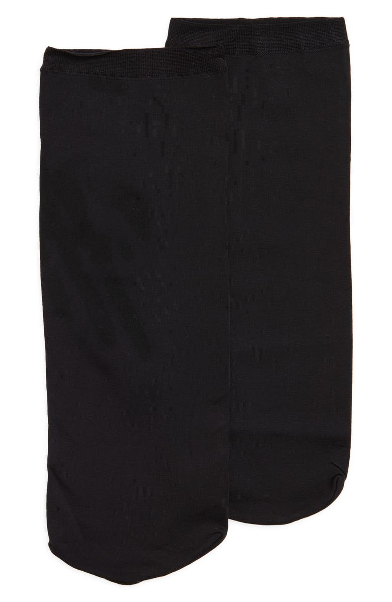 Oroblu Crew Socks, Alternate, color, Black