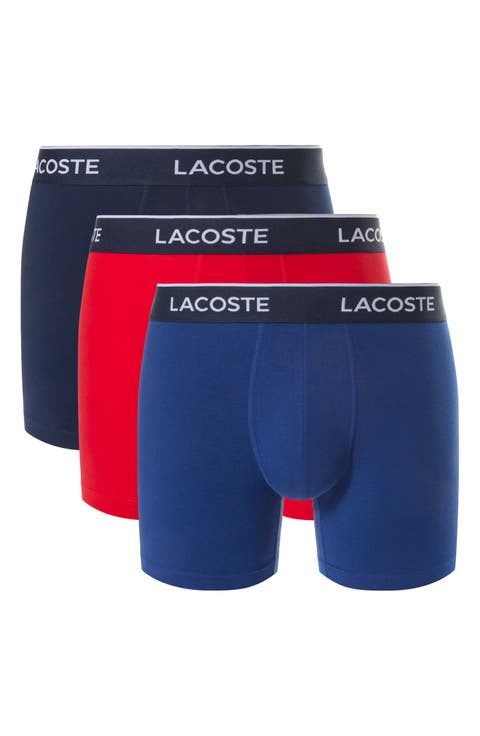 Assorted 3-Pack Stretch Cotton Boxer Briefs
