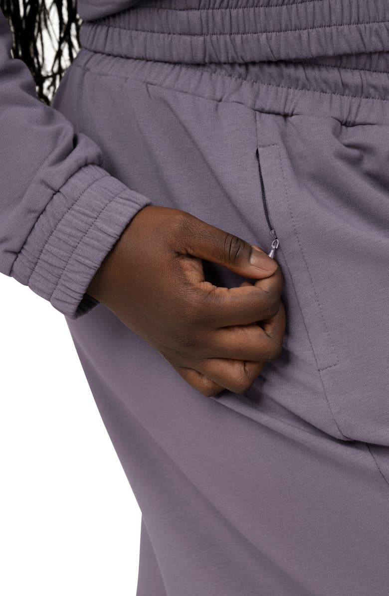 Kindred Bravely Mila High Waist Wide Leg Jersey Maternity Pants, Alternate, color, 