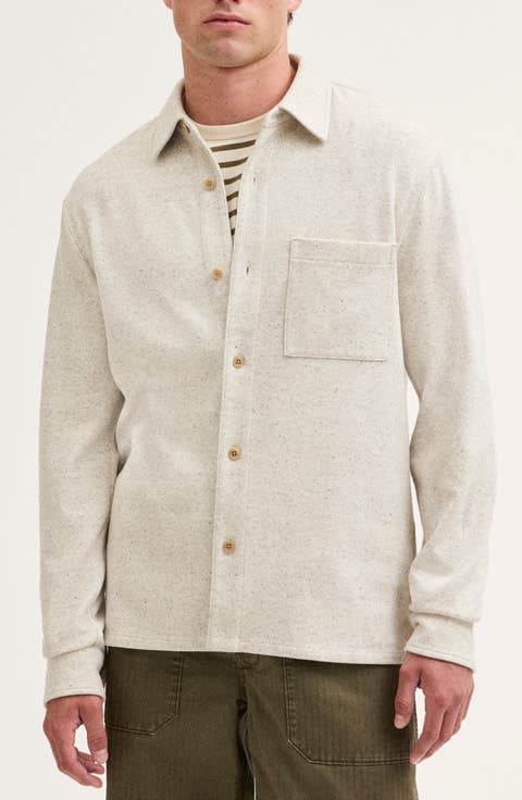The Devoe Knit Button-Up Shirt