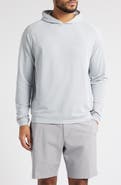 Peter Millar Pine Sugar Stripe Performance Hoodie