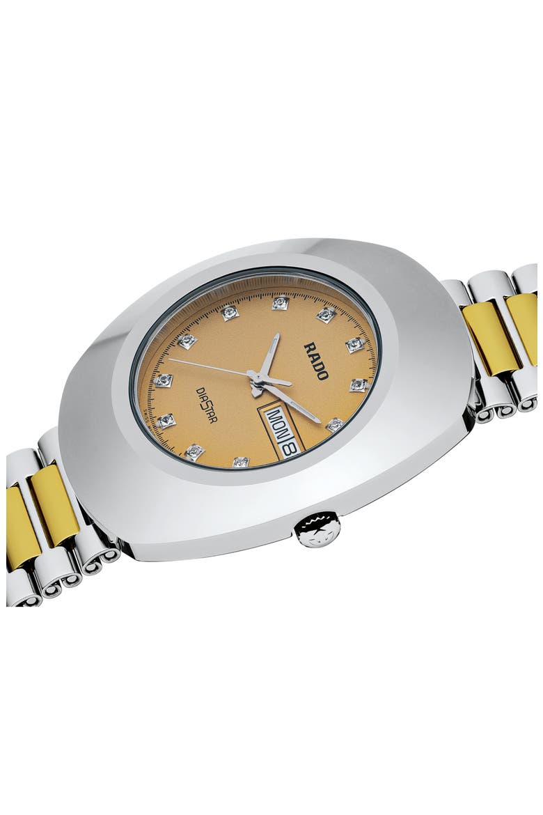 The Original Two-Tone Bracelet Watch, 35.1mm, Alternate, color, GOLD