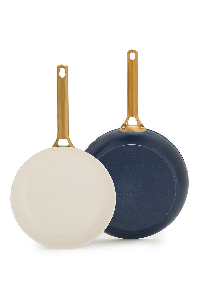 Reserve Set of 2 Ceramic Nonstick Frying Pans, Main, color, TWILIGHT