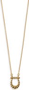 Missoma Lunar New Year Horseshoe Pendant Necklace