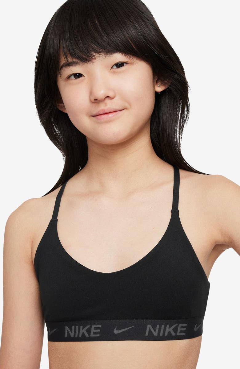 Nike Dri-FIT Indy Sports Bra, Alternate, color, Black/ Black