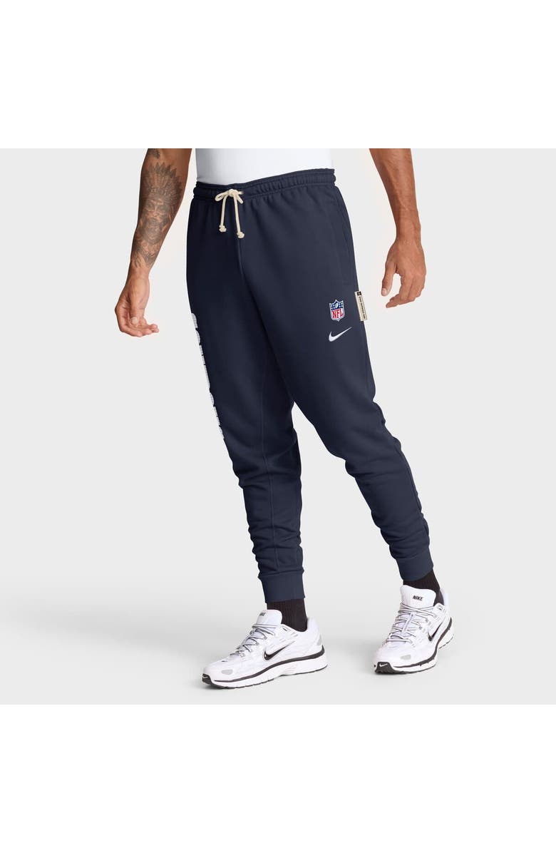 Nike Men's Nike Navy Dallas Cowboys Sideline Ground Game Performance Taper Pants, Alternate, color, Navy
