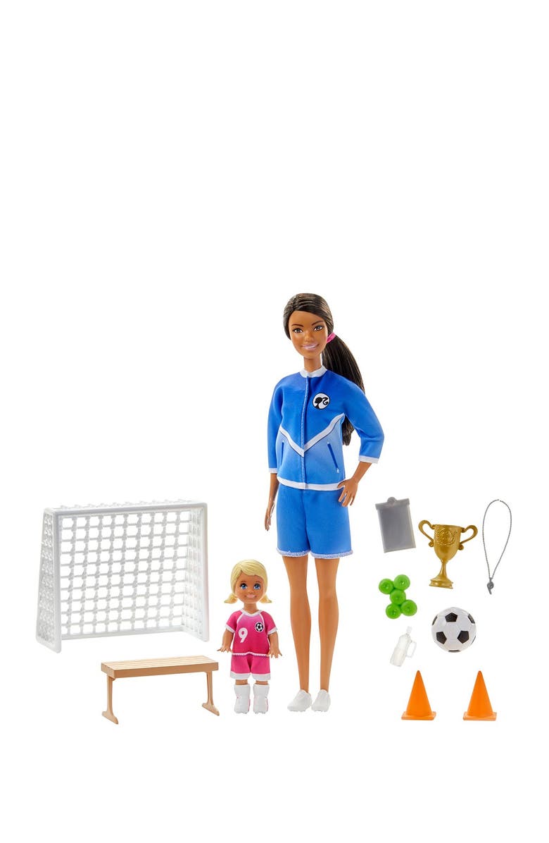 Mattel Barbie(R) Soccer Coach Doll Playset, Alternate, color, 