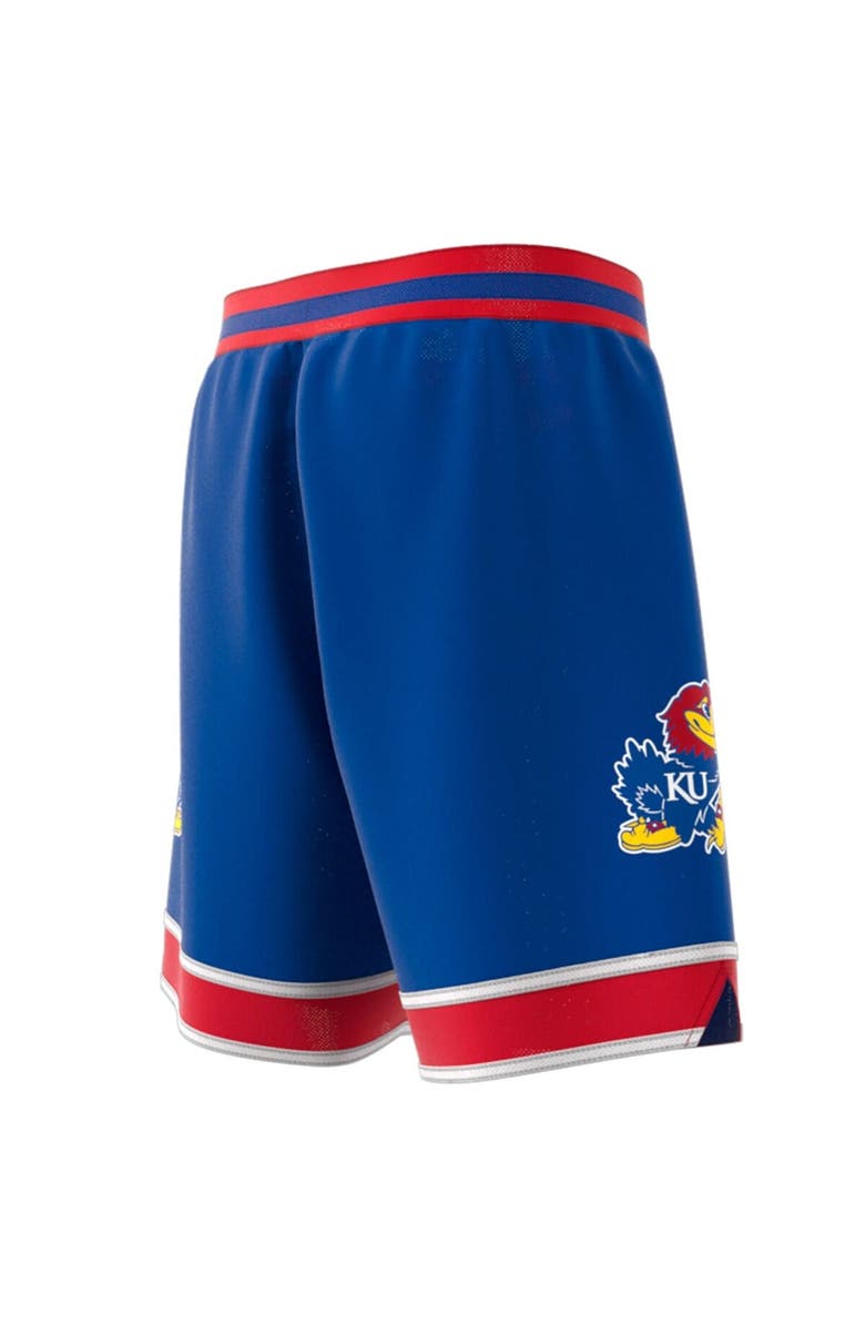 adidas Men's adidas Royal Kansas Jayhawks Swingman Replica Basketball Shorts, Alternate, color, Royal