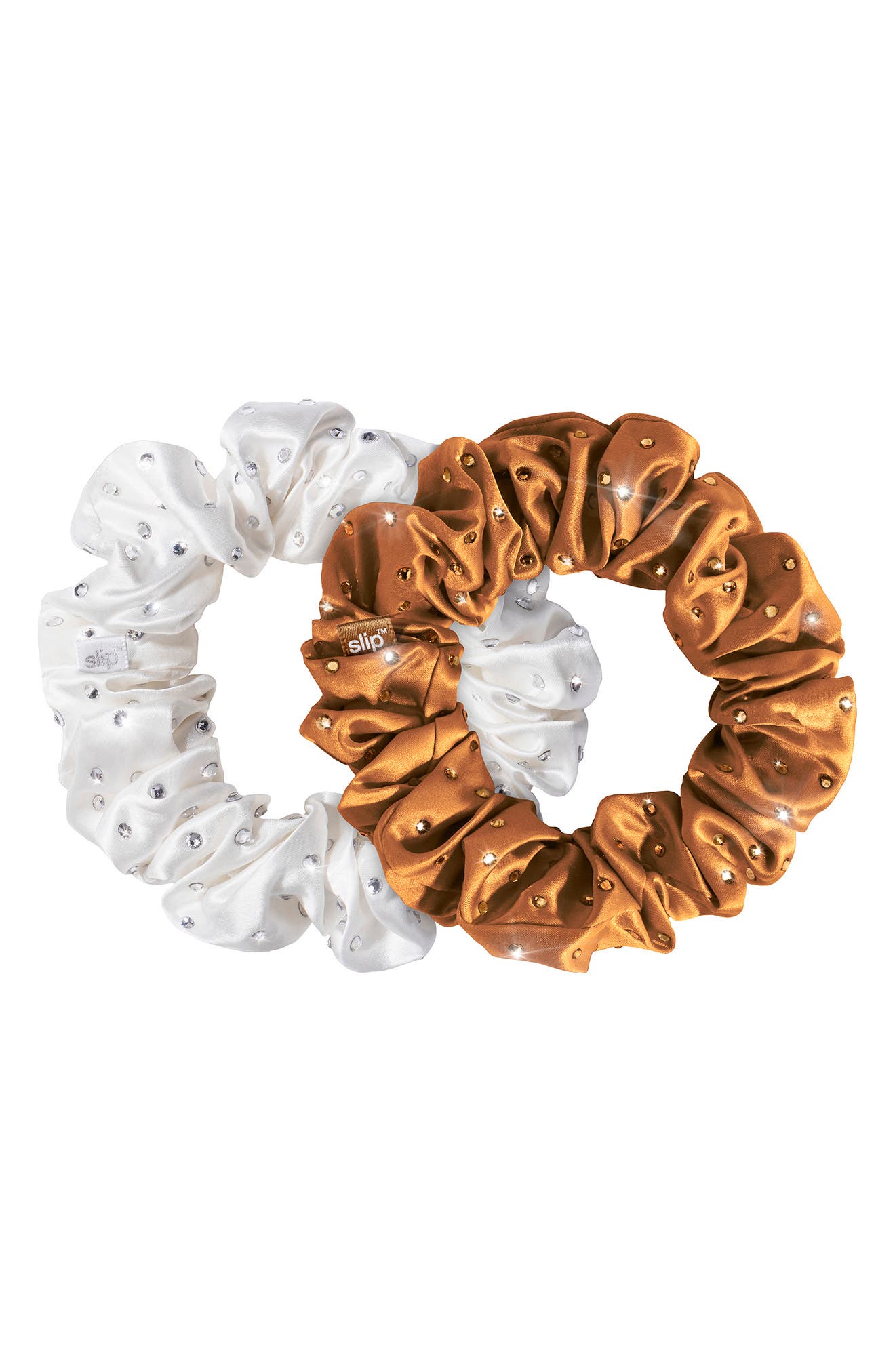 slip Star Dust Pure Silk Skinny Scrunchie Set