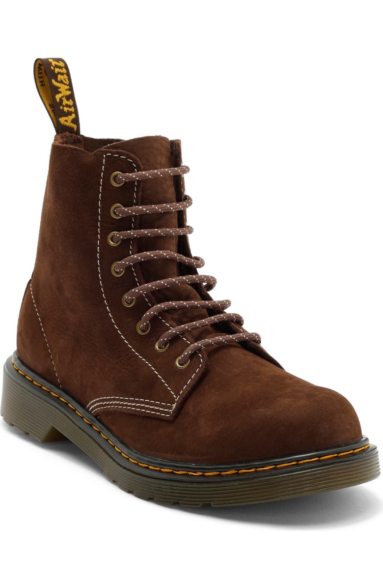 Dr. Martens Kids' 1460 Pascal Lace-Up Boot, Main, color, Dark Brown