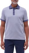 Bugatchi Tipped Cotton Piqué Polo